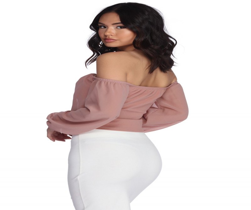 TableClothsUs Feelin' Bubbly Chiffon Top